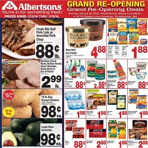 Albertsons Weekly Ad January 13 - January 19, 2016